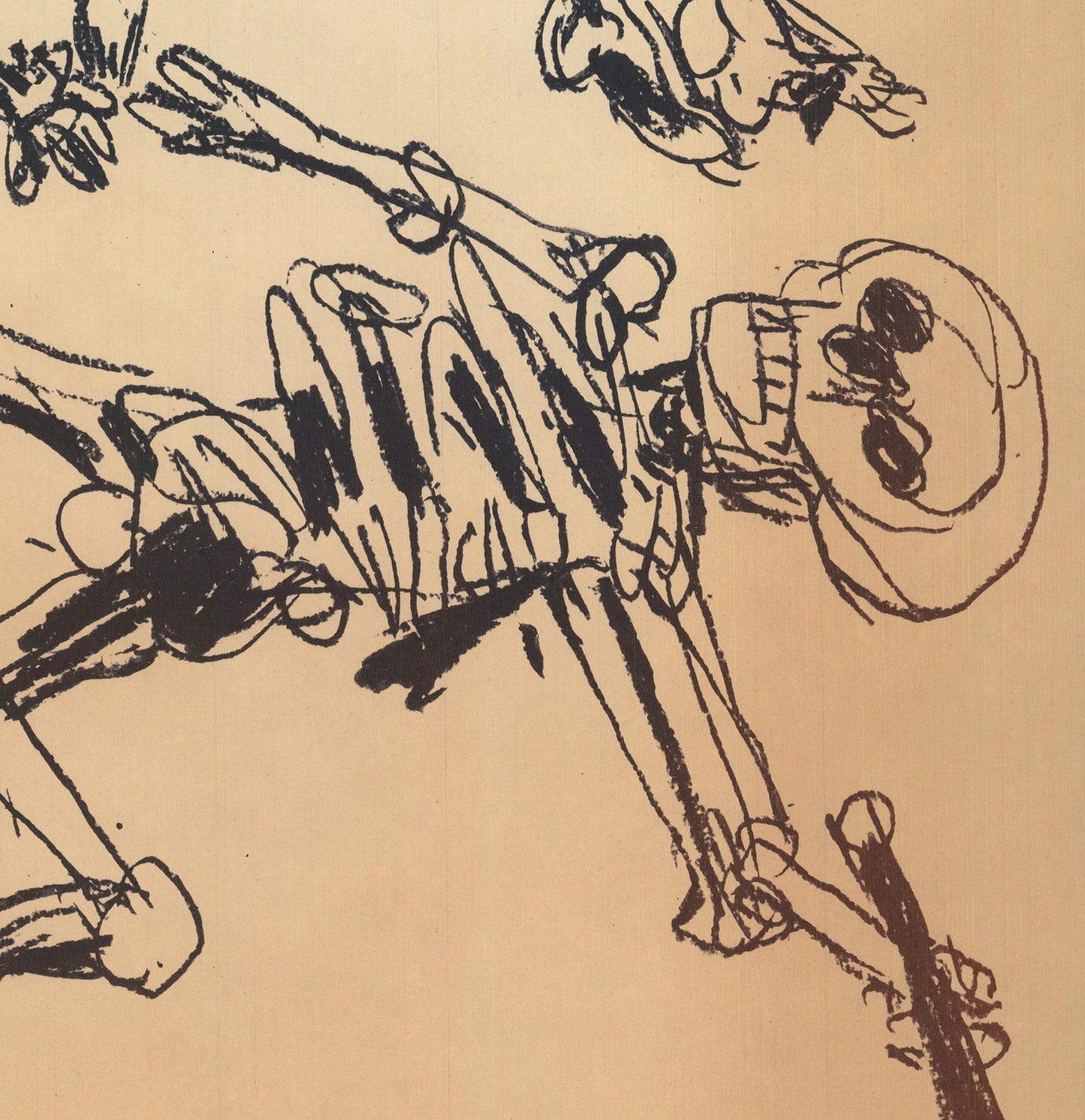 Antonio Segui On Ne Matraque Pas L'Imagination " Mixed Media M