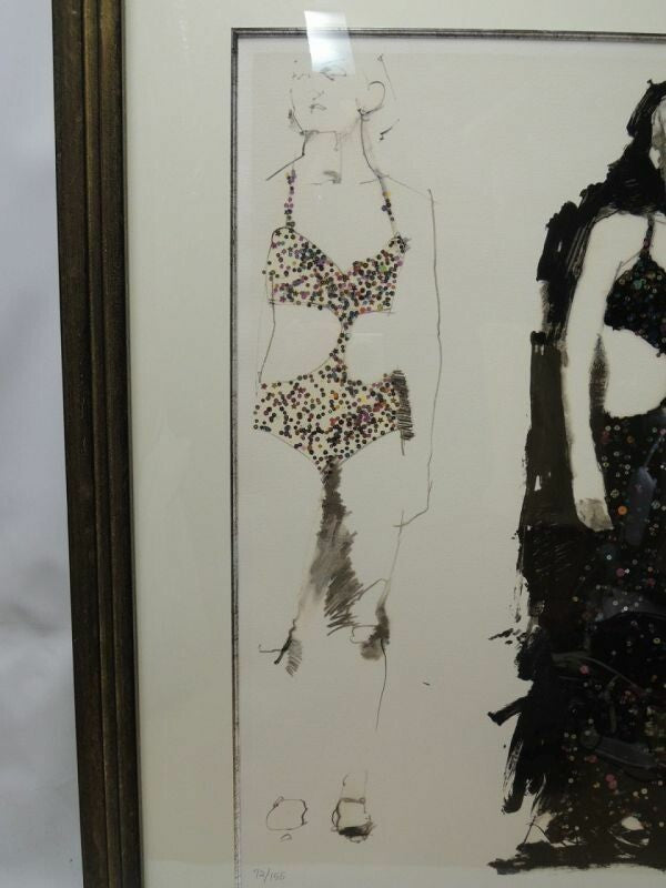 Robert Heindel Original Lithograph Signed Framed