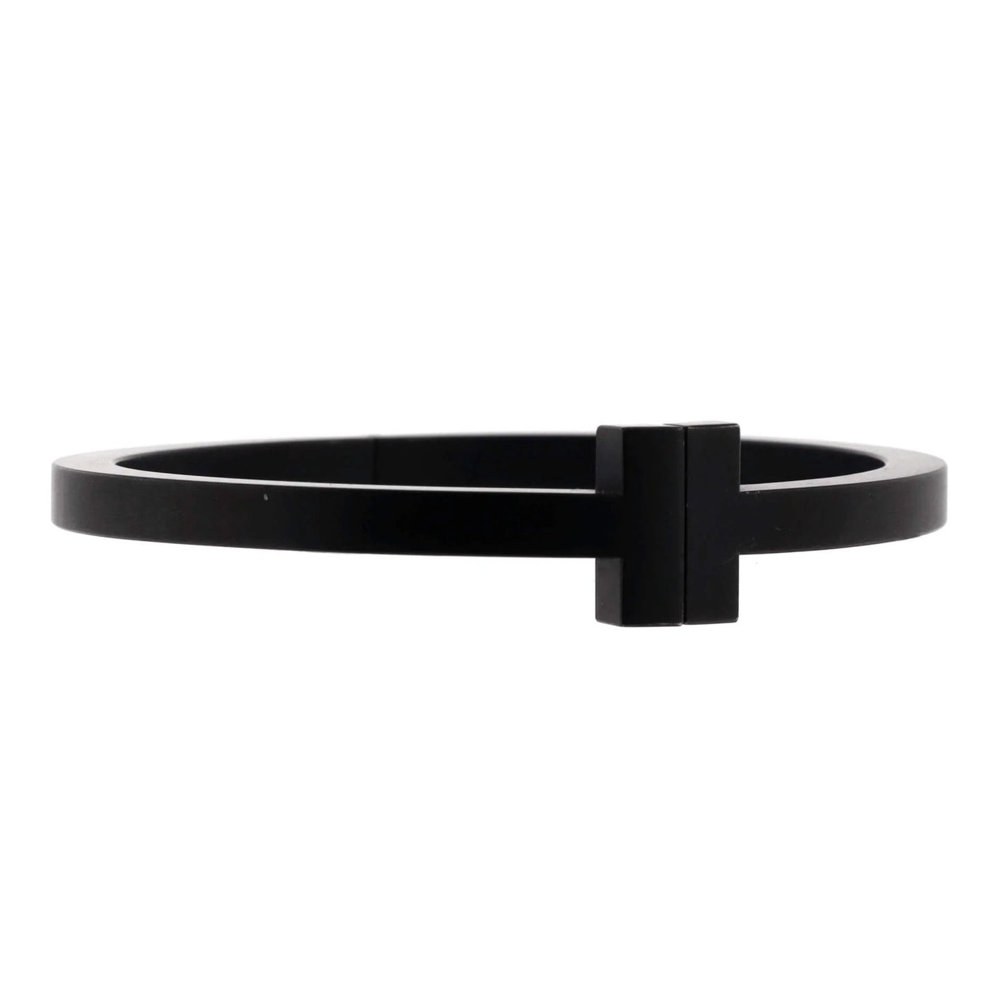 Tiffany & Co. T Square Bracelet Black Coated Steel