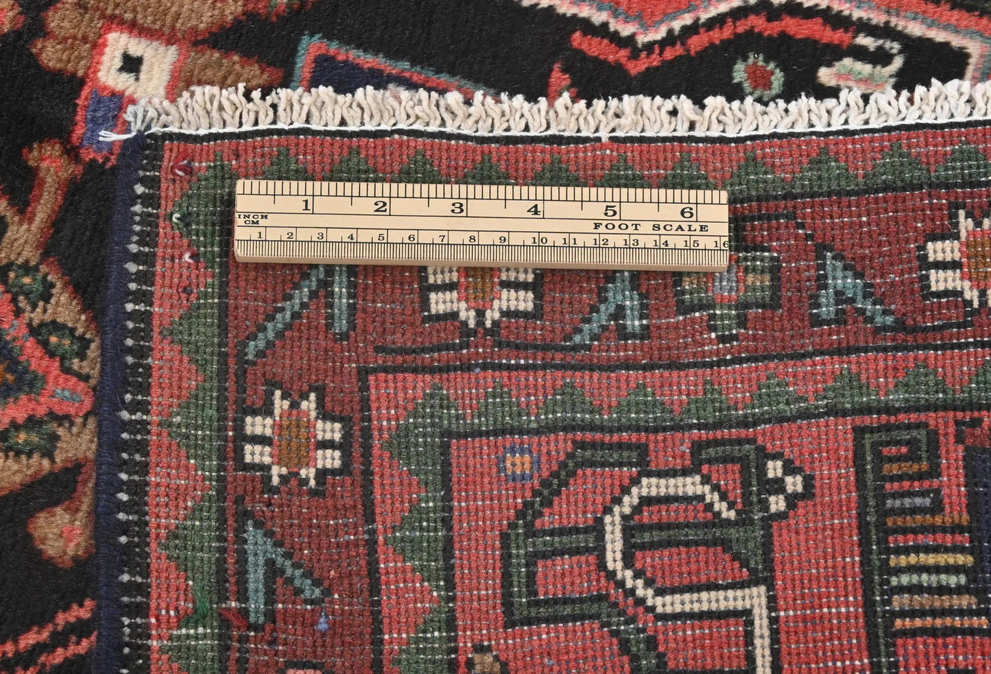 Vintage Farmho Hallway Carpet Tribal Geometric