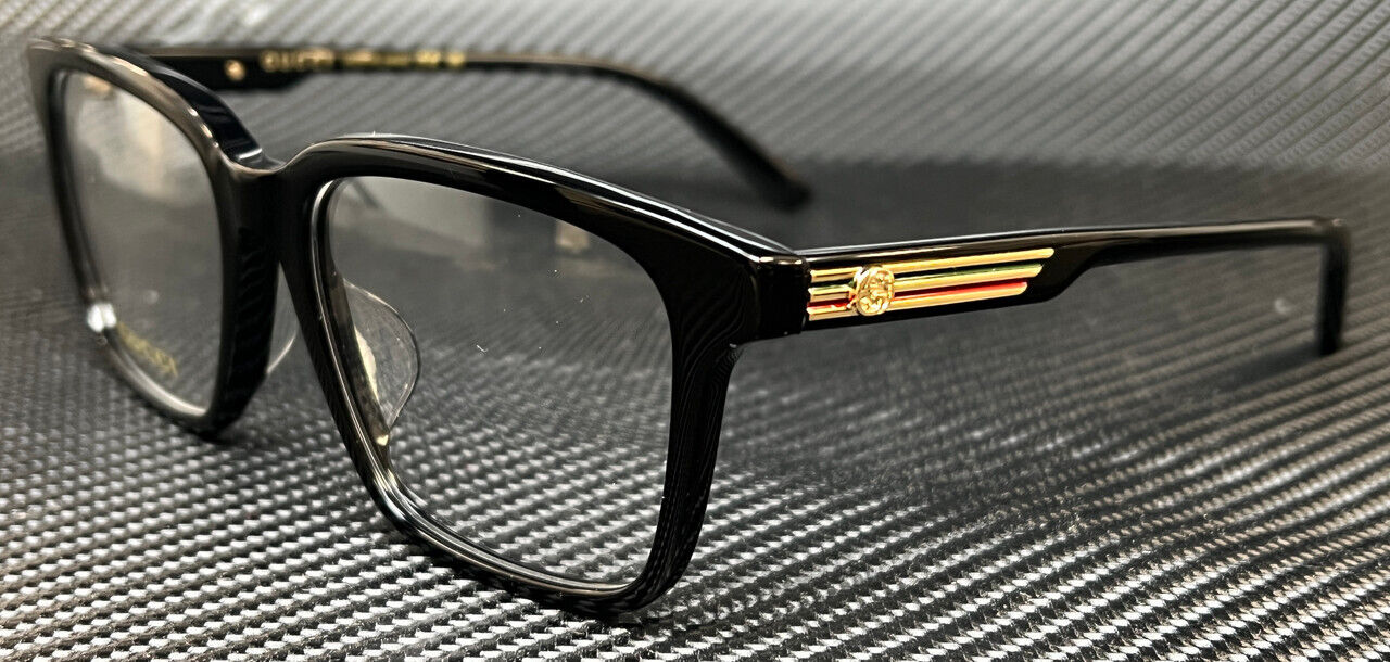 Gucci Gg1293Oa 001 Black Men'S 54 Mm Medium