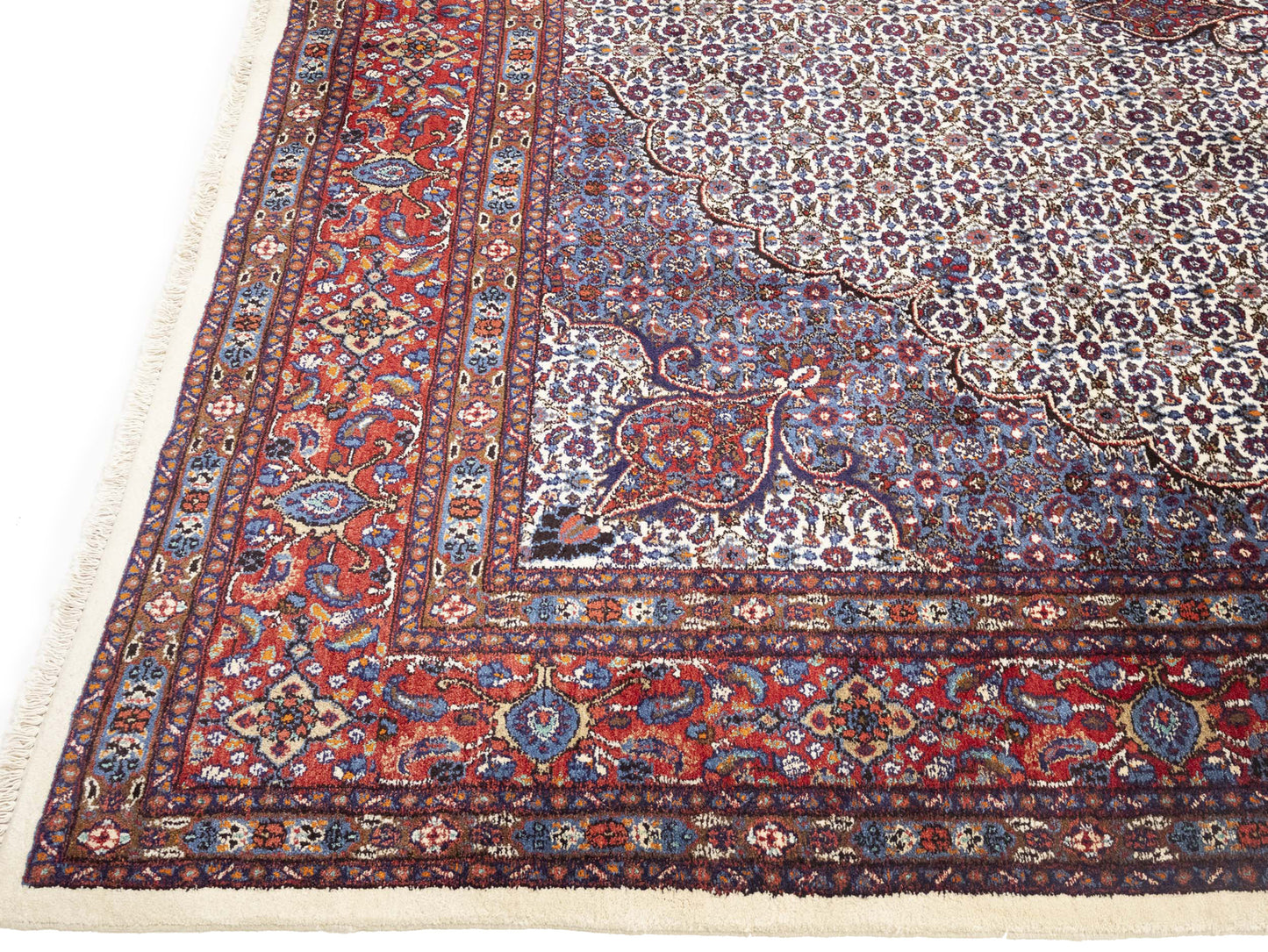 Vintage Oriental Rug Traditional Classic Floral