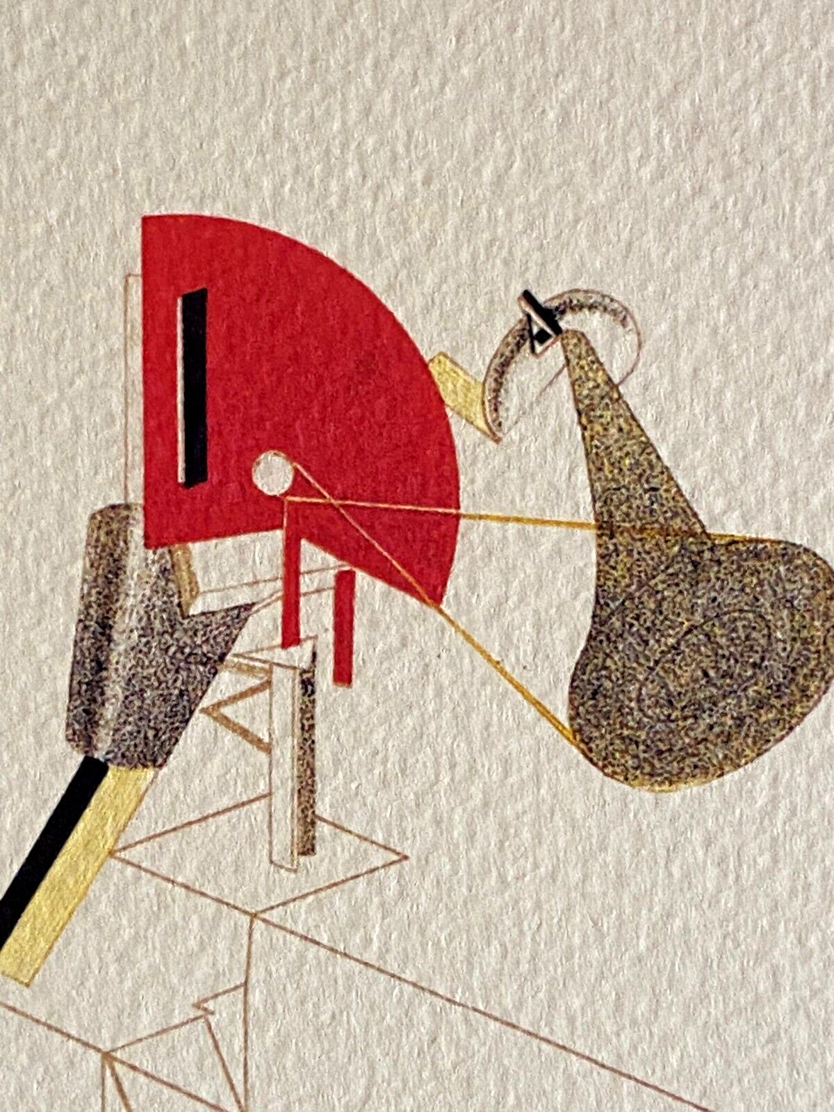 El Lissitzky Lithograph Moma Coa Published (Piet Mondrian Joan Mir