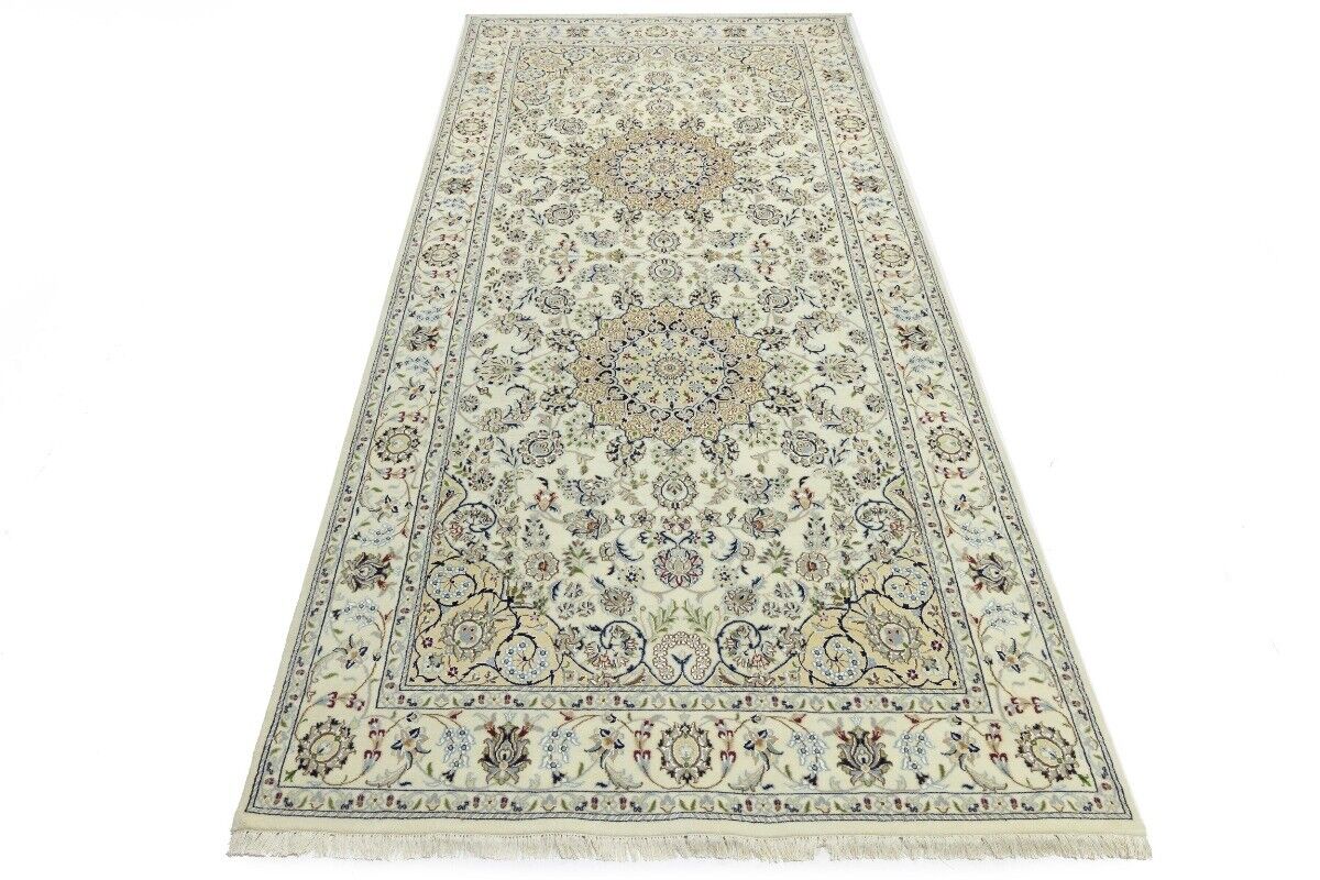 Rare Size Floral Classic Indo-Nain Oriental Rug