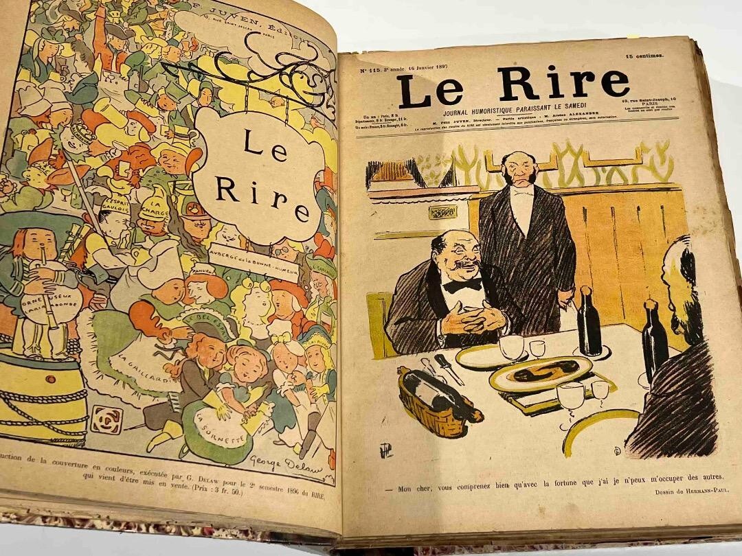 Le Rire 1897-1901 Bound Edition (53 Issues)
