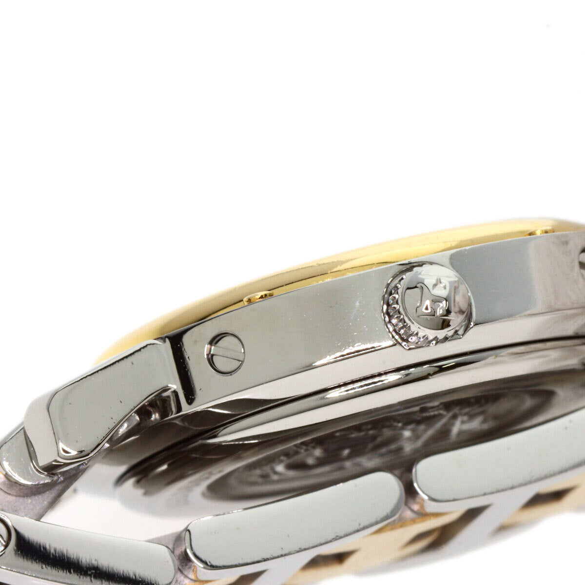 Hermes Clipper Watches Cl4.220 Stainless Steel/Ssxgp Ladies
