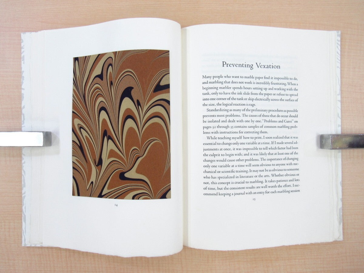 Robin Heyeck Marbling At The Heyeck Press 1St Edition, Signed, 1986, Limited 150