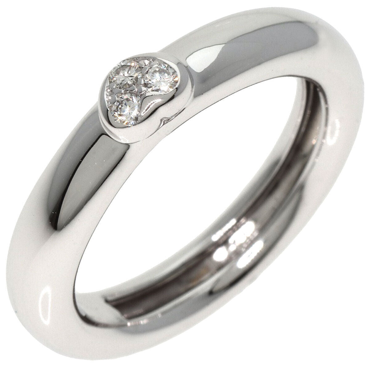 TIFFANY&Co. Ring Friendship Heart Diamond K18