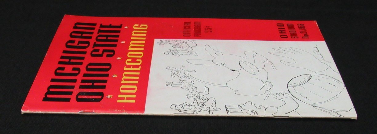Vintage 11/21/1936 Michigan Vs Ohio State