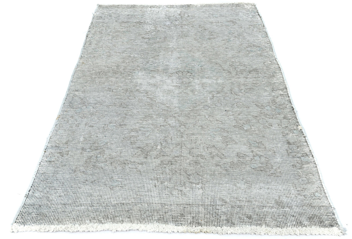 Stone-Washed Antique Oriental Rug Muted
