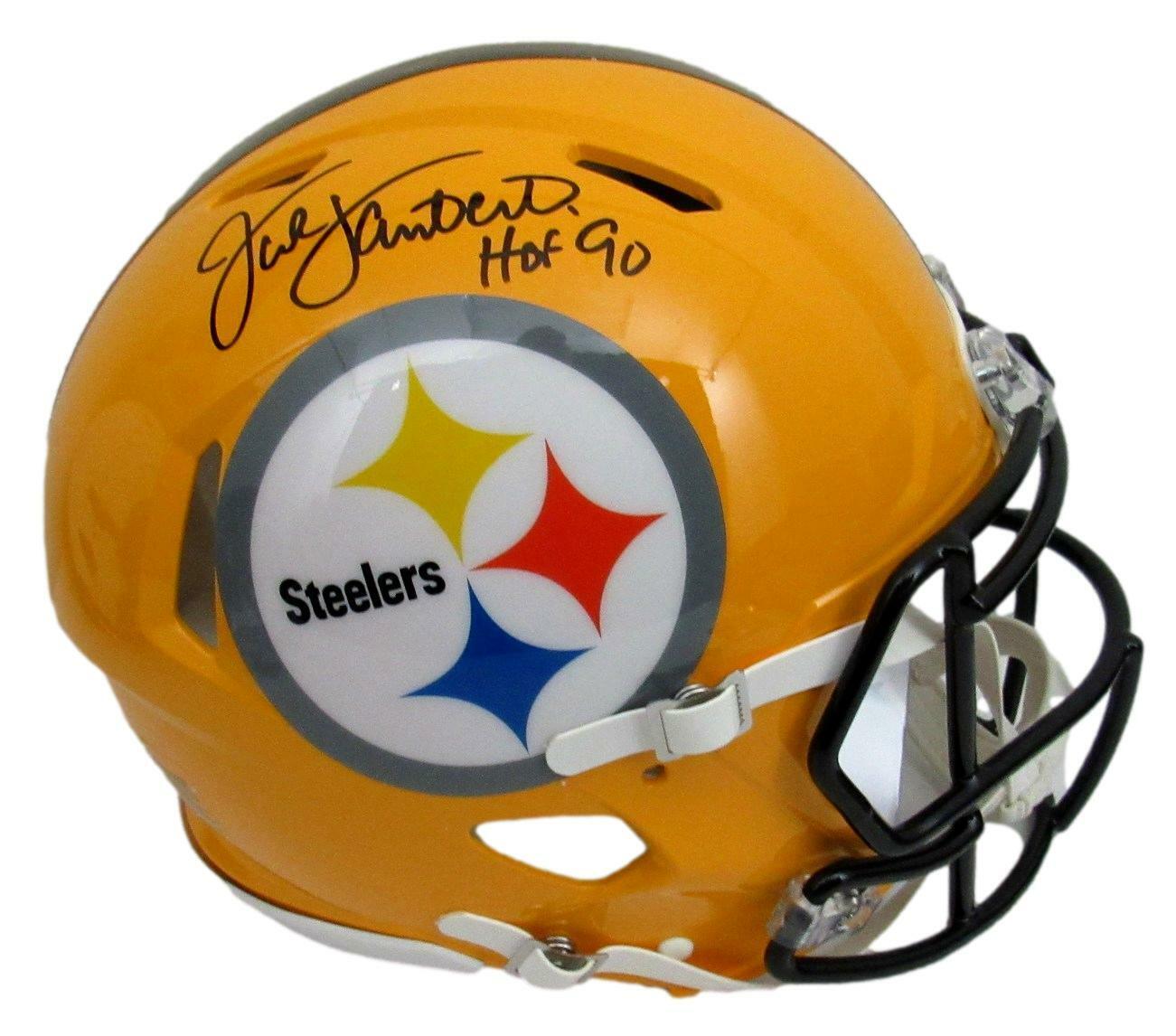 Jack Lambert Hof Signed/Ins Steelers Full Size