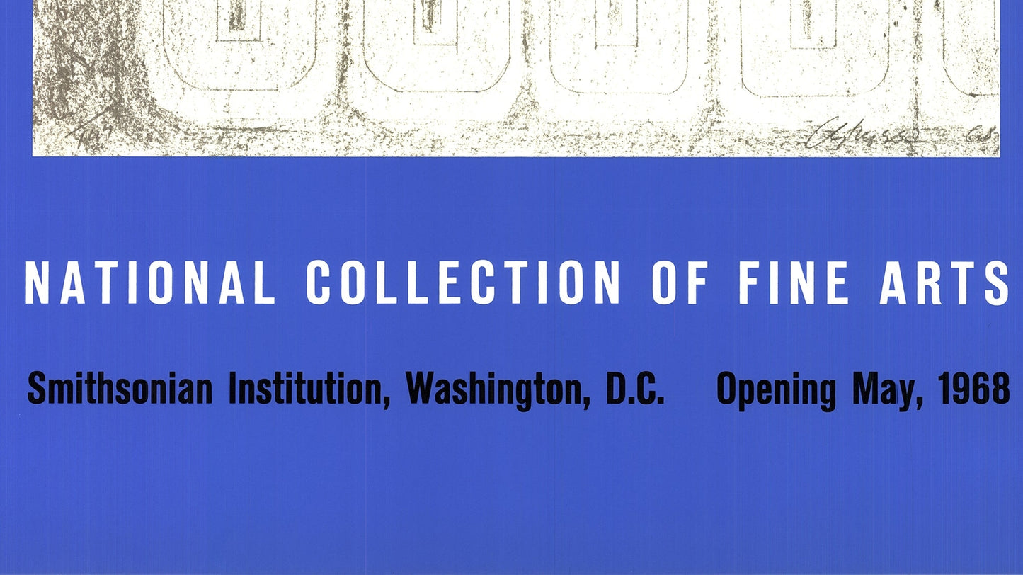 Vardea Chryssa National Collection Of Fine Arts " Serigraph Abstr