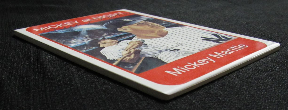 Mickey Mantle Hof Signed 1969 Ceramic Baseball