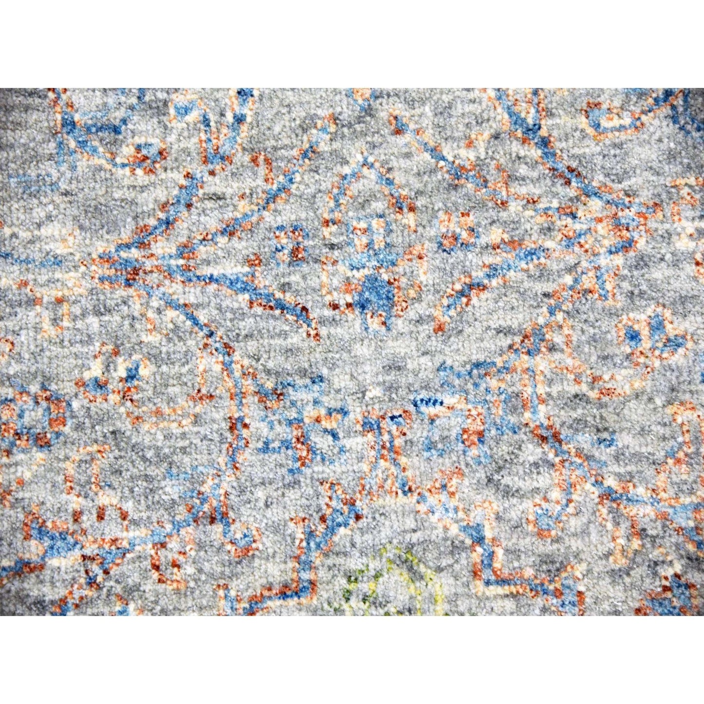 12'X15'2" Oversize Wool Obscured And Subtle Collection Oriental Rug