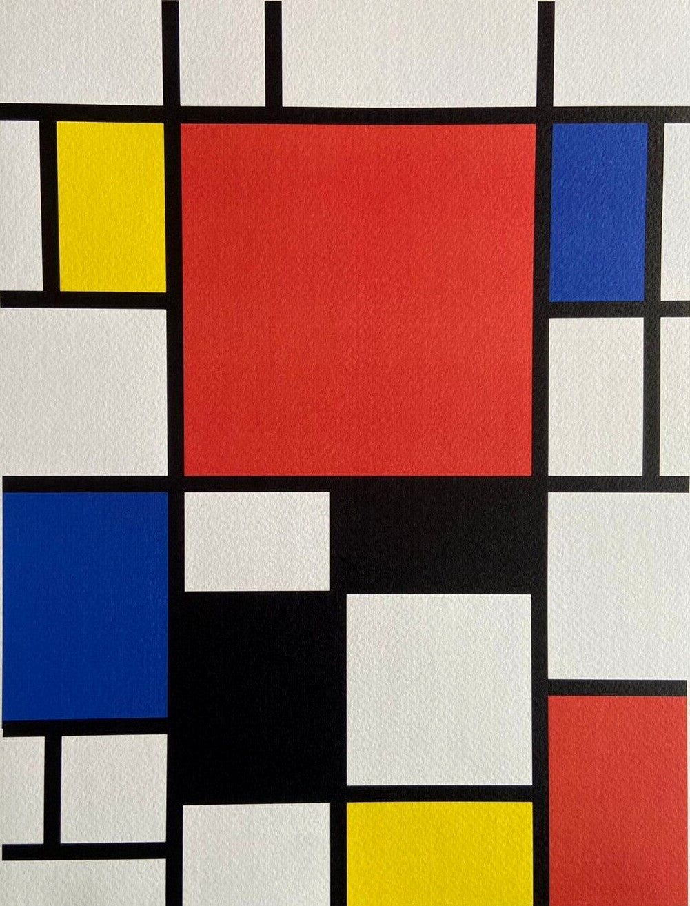 Piet Mondrian Lithograph 1978 180Ex