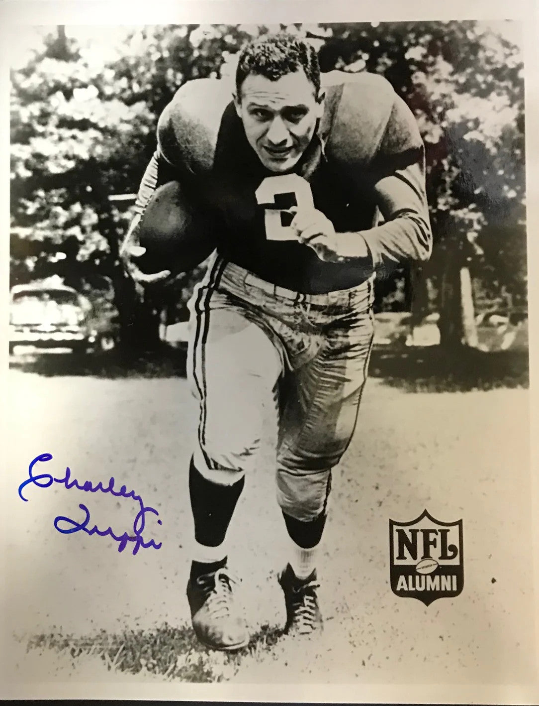 Charley Trippi Autographed 8X10 Football Photo