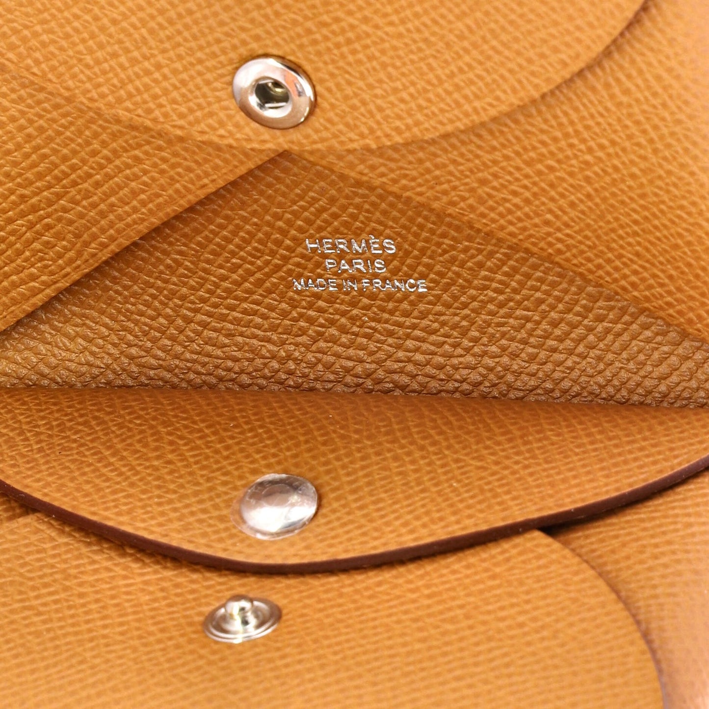 Hermes Calvi Duo Card Holder Epsom