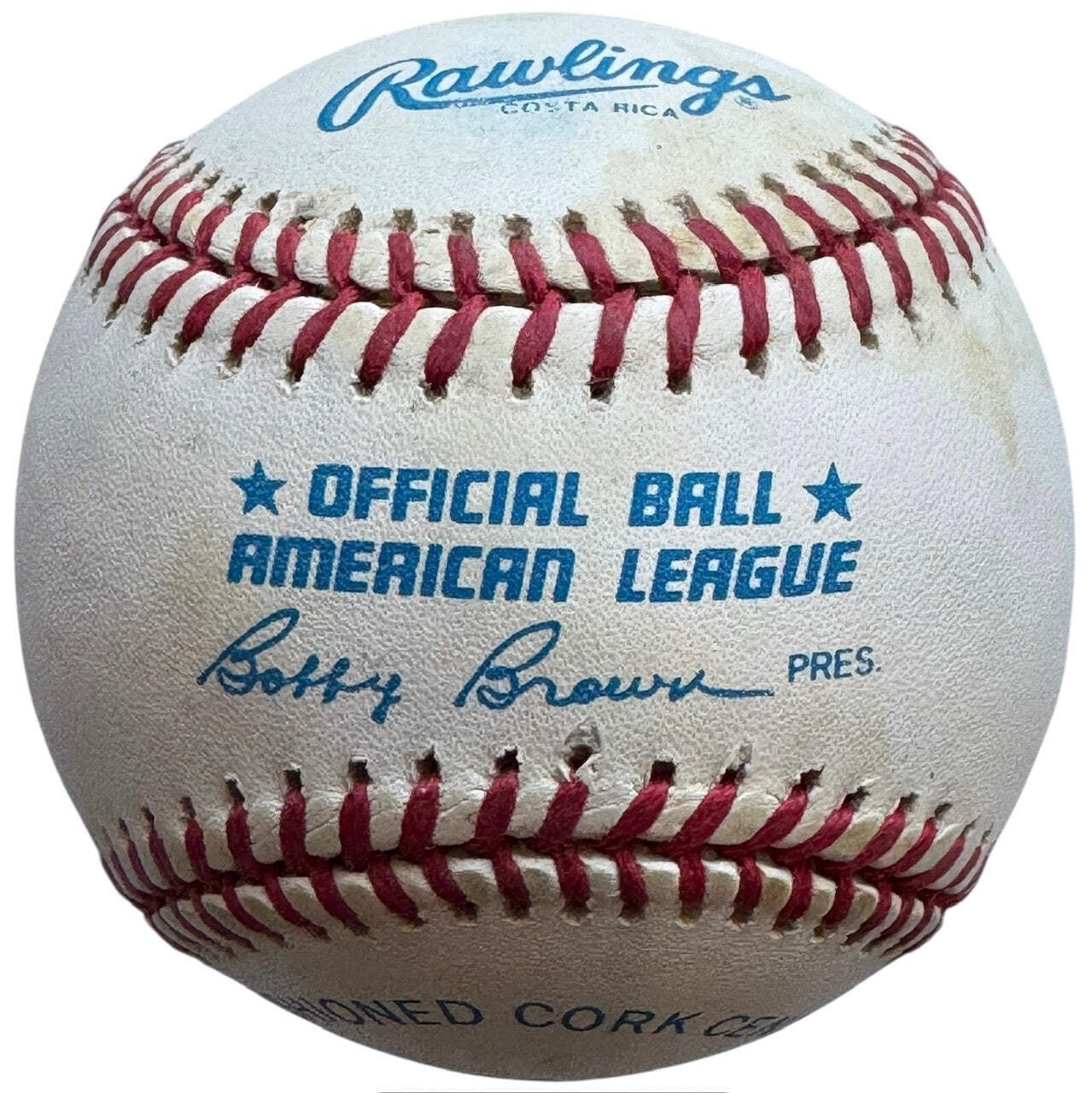 Mickey Mantle Autographed American League Baseball (Jsa)