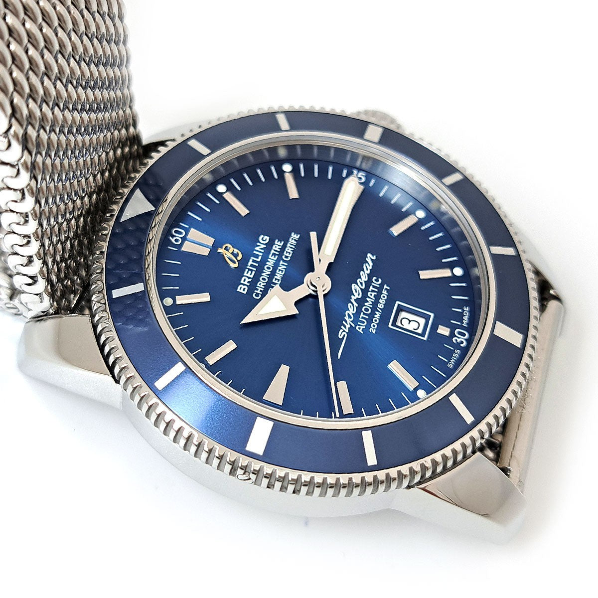 Breitling Superocean Heritage 46 A17320 Blue Men'S Used Watch #71121