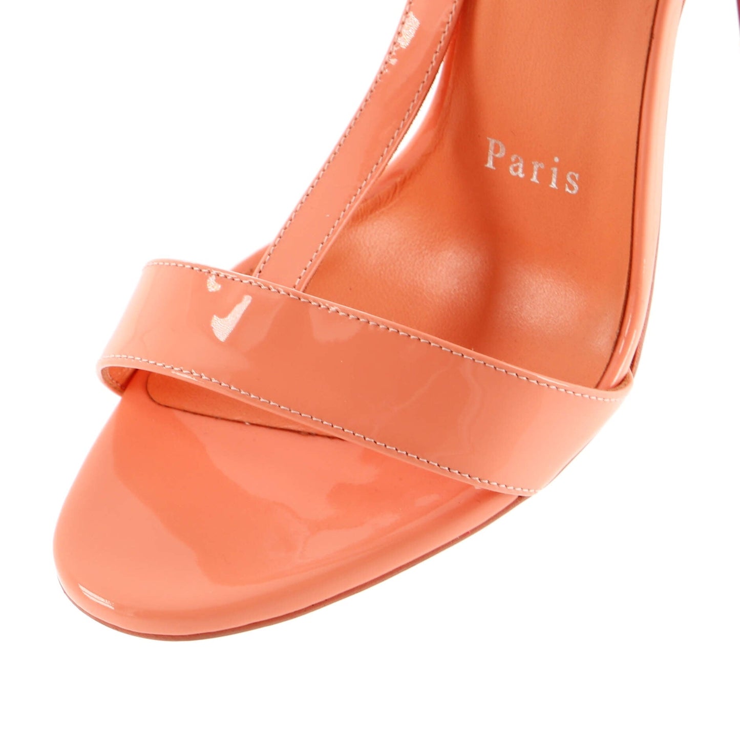 Christian Louboutin Women'S Mara Heeled Sandals Patent 100
