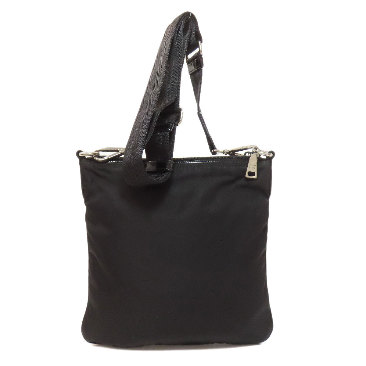 Prada Shoulder Bag Logo Hardware Nylon