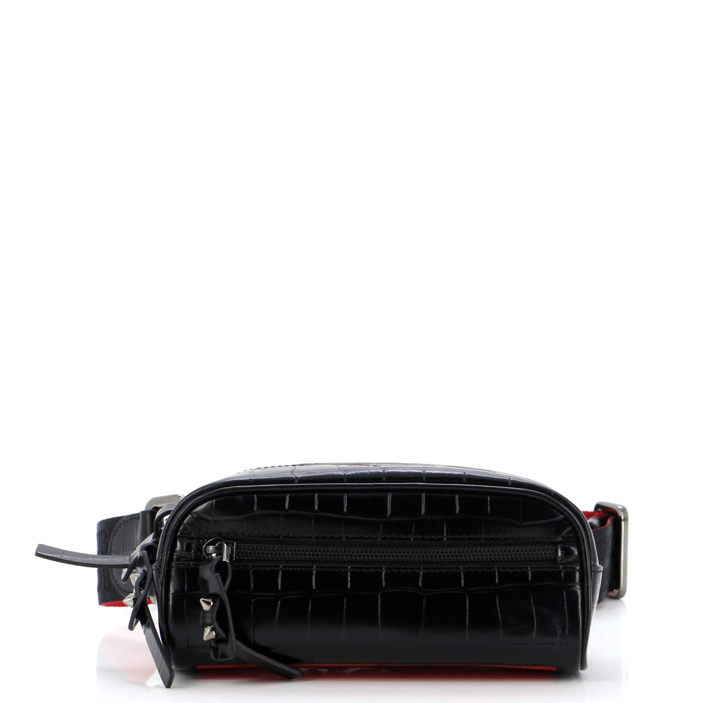Christian Louboutin Blaster Waist Bag Alligator Embossed Calfskin