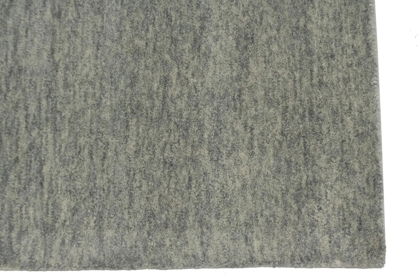 5X8 Ft Hand-Tufted Modern Rug Solid Gray