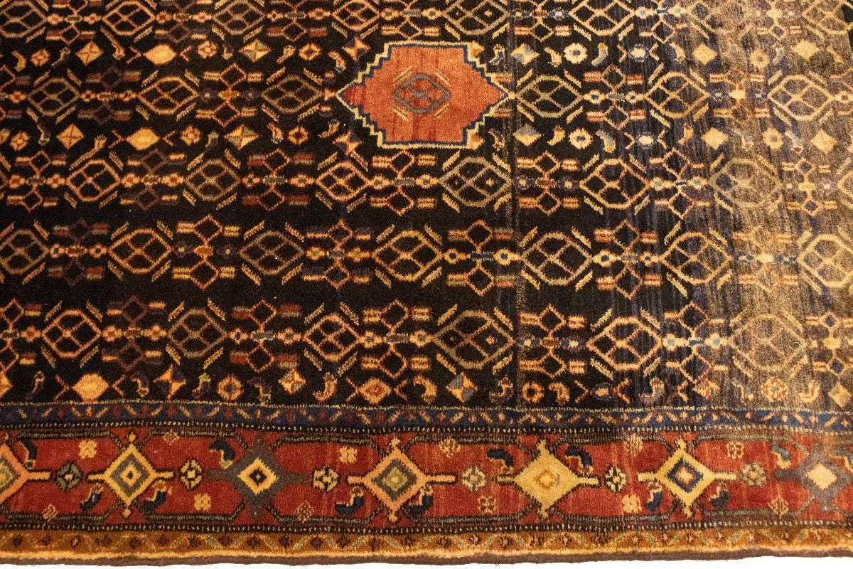 Vintage Tribal Style Handmade Oriental Runner Rug