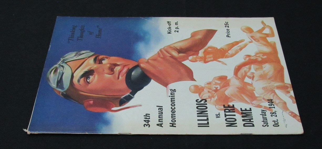 10/28/1944 Illinois Vs. Notre Dame College