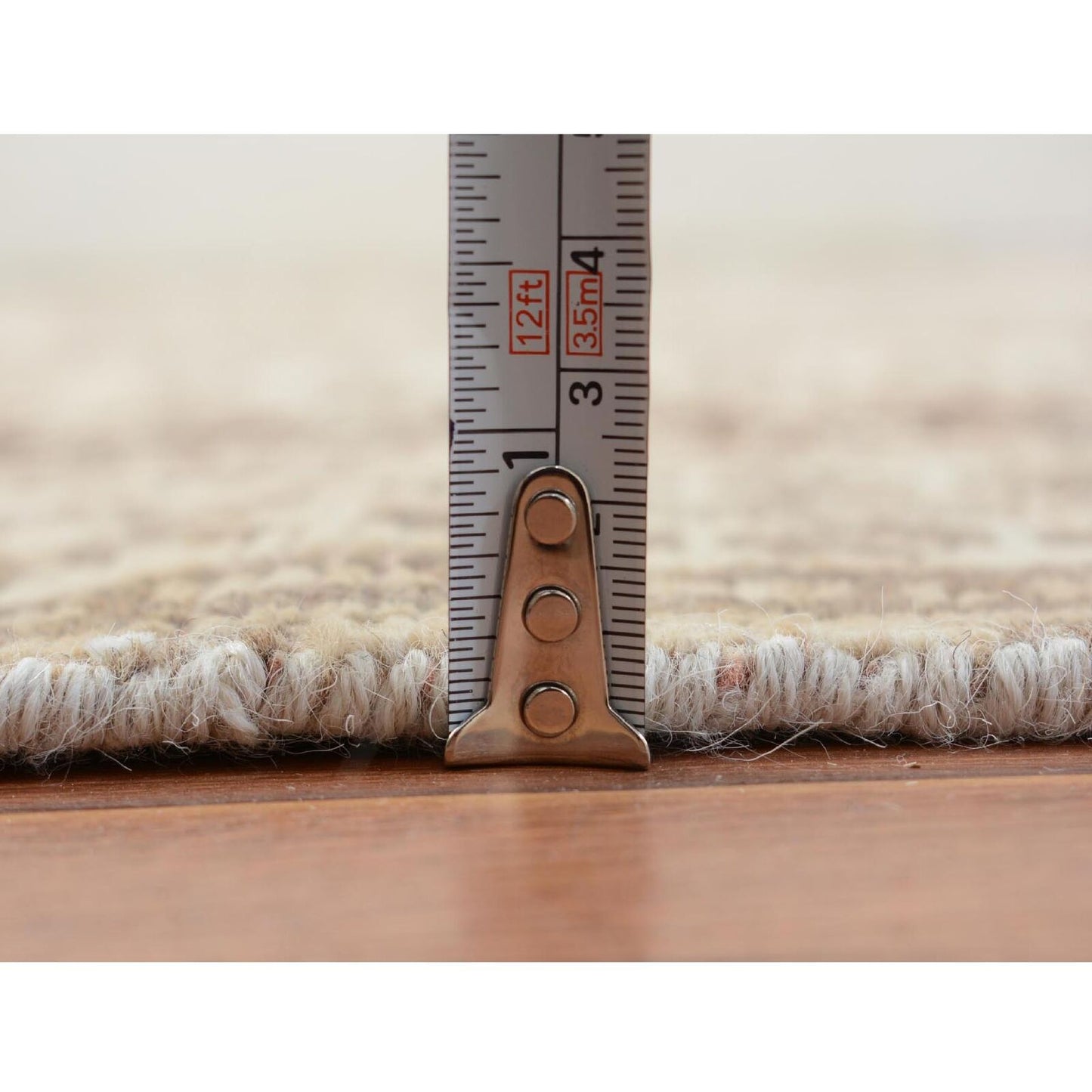 5'6"X8'2" Natural Colors Farsian Qashqairaz Wool Handknotted Oriental Rug