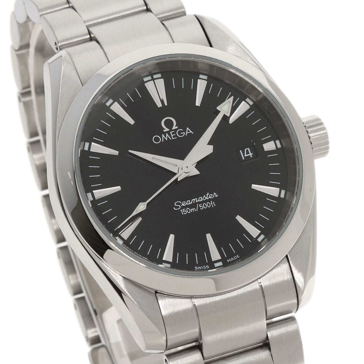 Omega Seamaster Aqua Terra Date Watches 2518.50 Stainless Steel/Stainless St...