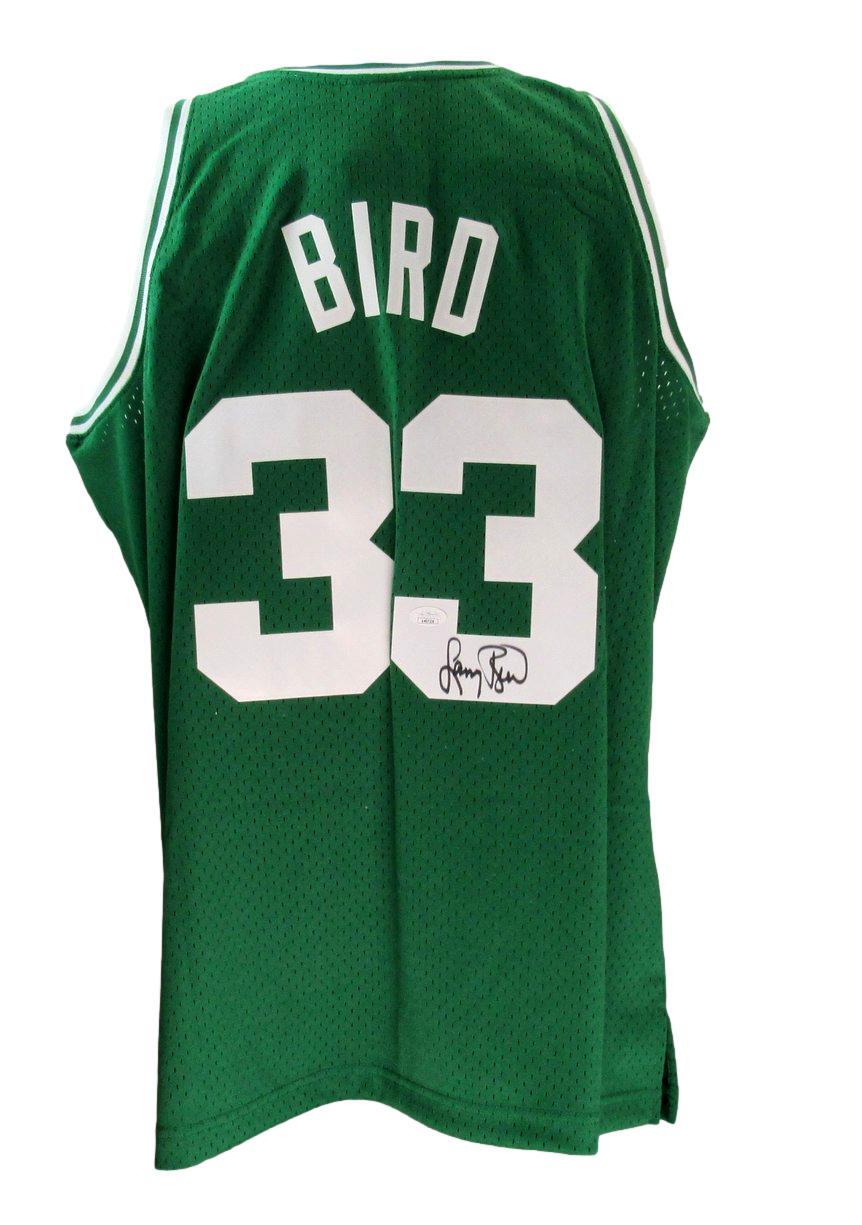 Larry Bird Hof Autographed Mitchell & Ness