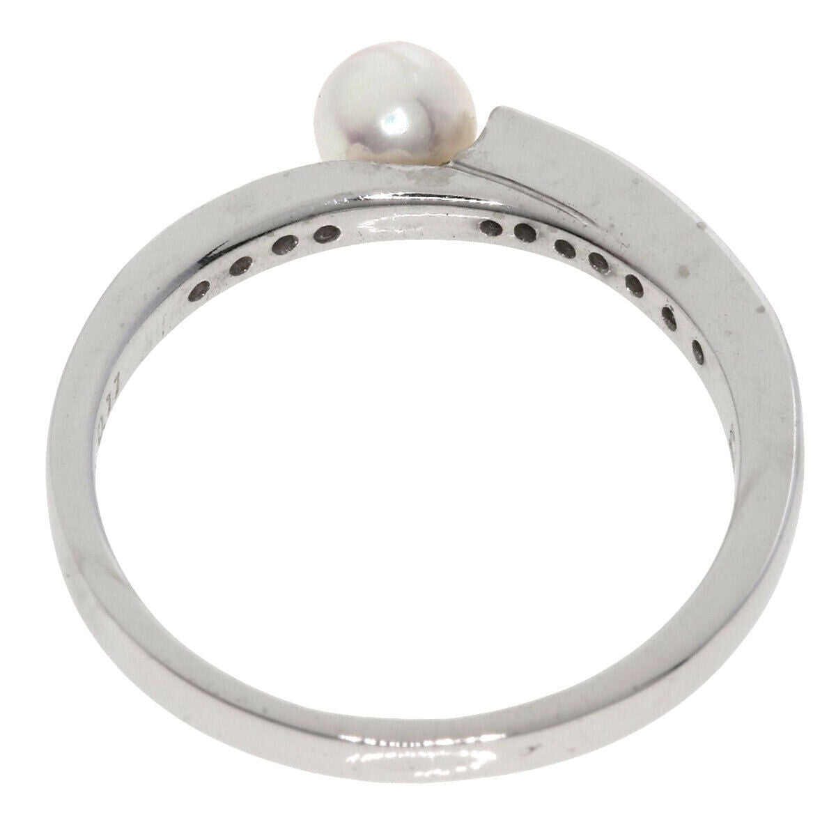 Nina Ricci Ring 1P Pearl Pearl Diamond K18