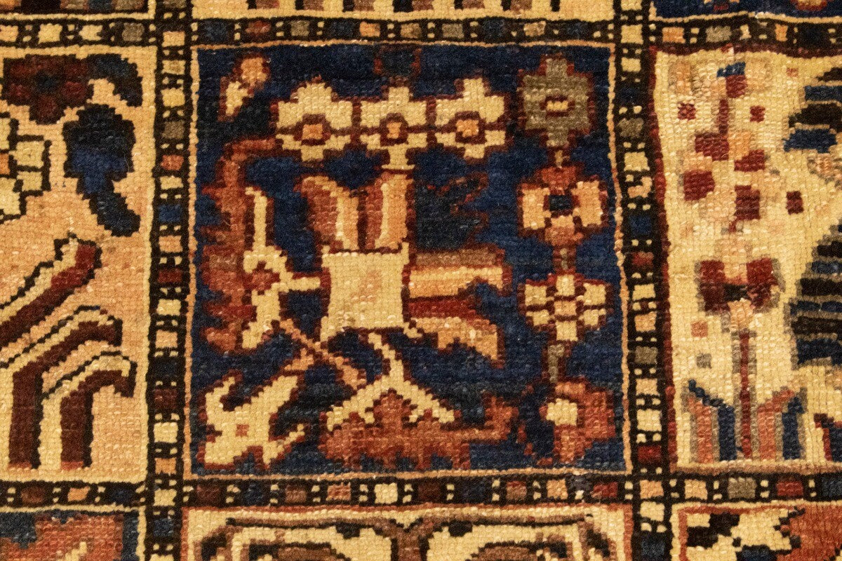 10X12'5 Ft Handmade Vintage Oriental Rug