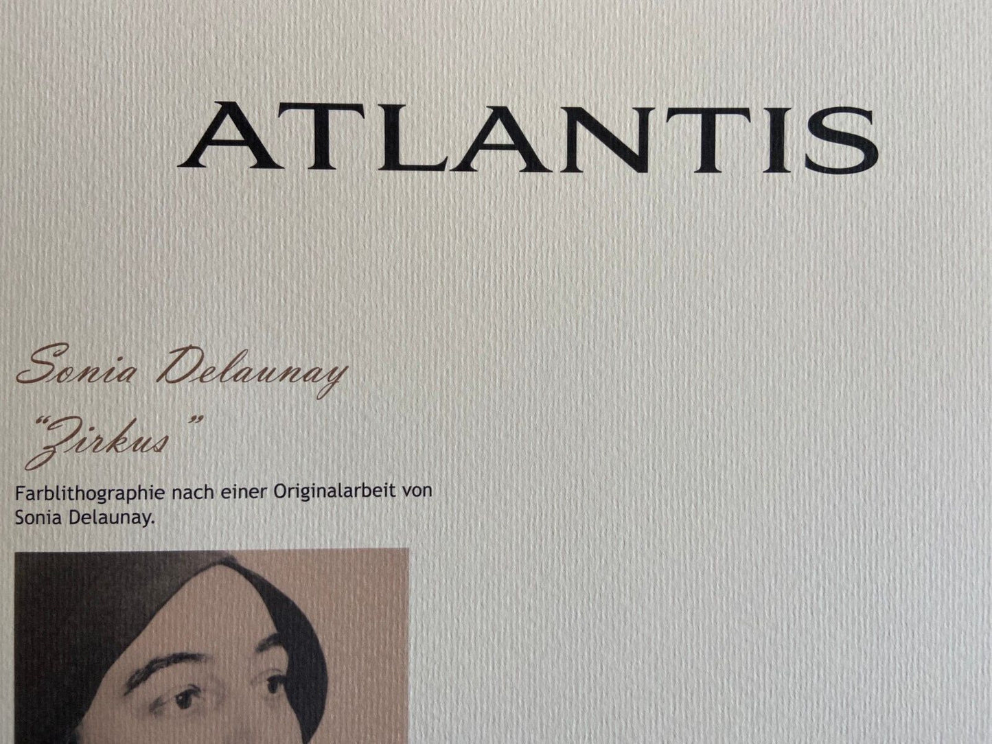 Sonia Delaunay Lithograph Coa Signed Op Numbered
