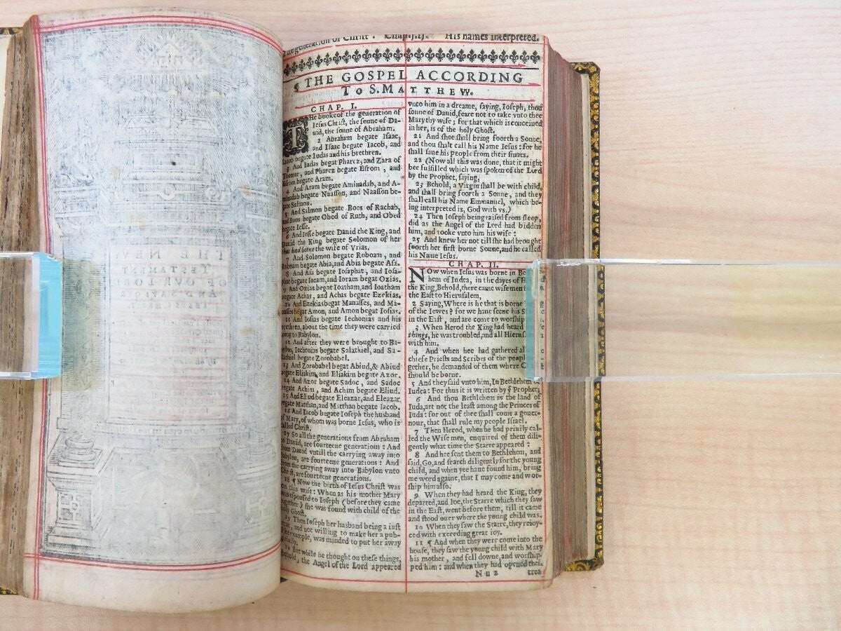 1630S Antique Bible 4 Christian Books : Prayer