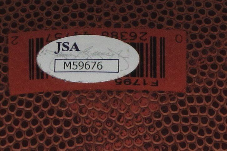 Harry Kalas Signed/Autographed Wilson Nfl Leather