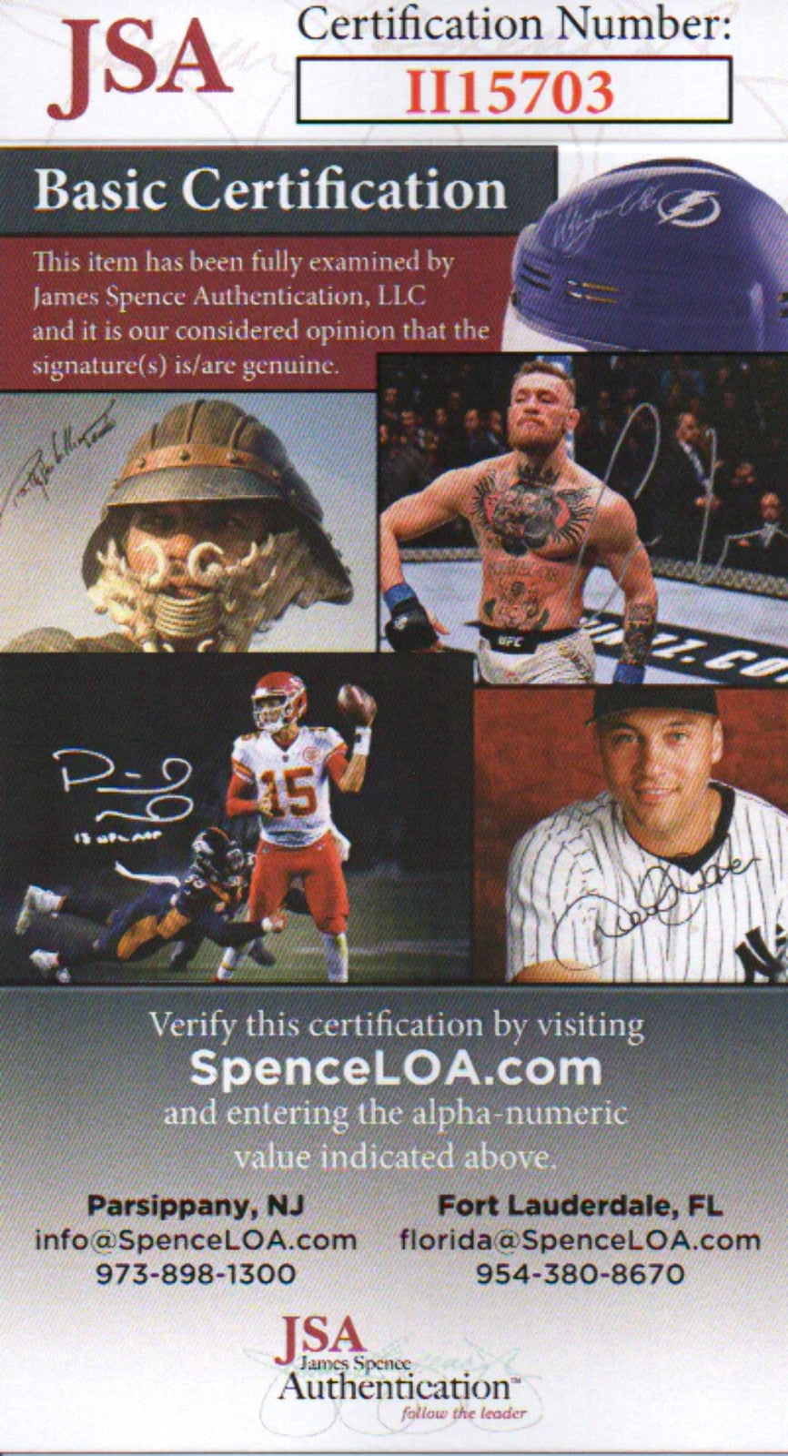 Tot Pressnell Autographed Hand Filled Out Survey Page (Jsa)