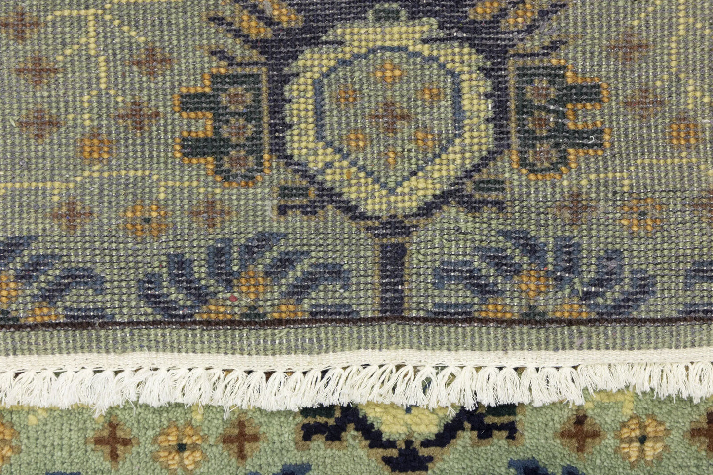 Geometric Tribal Oriental Runner Rug Light Gray