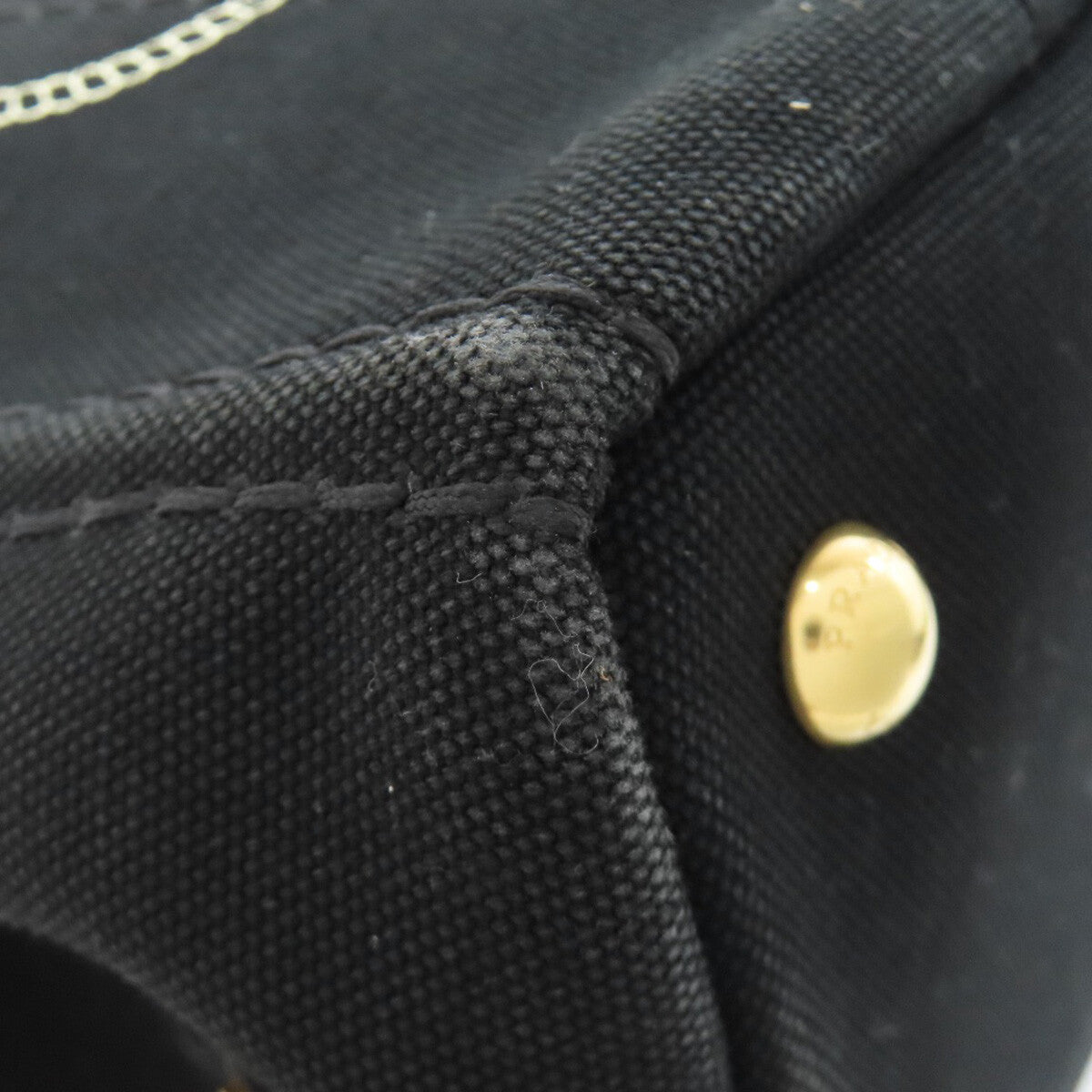 Prada Handbag Canapa Mini 2Way Canvas