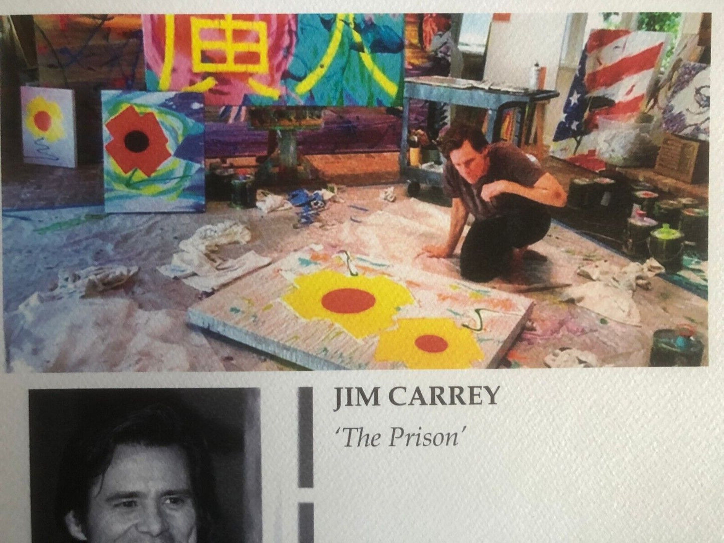 Jim Carrey Lithograph 200 Ex