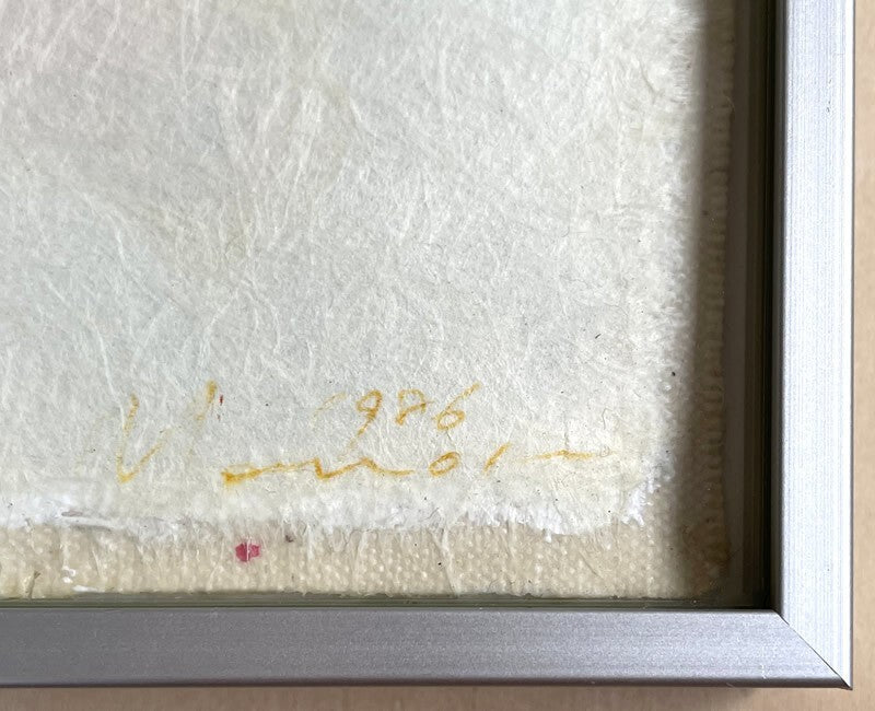 Hisashi Momose Signed Original Acrylic Painting