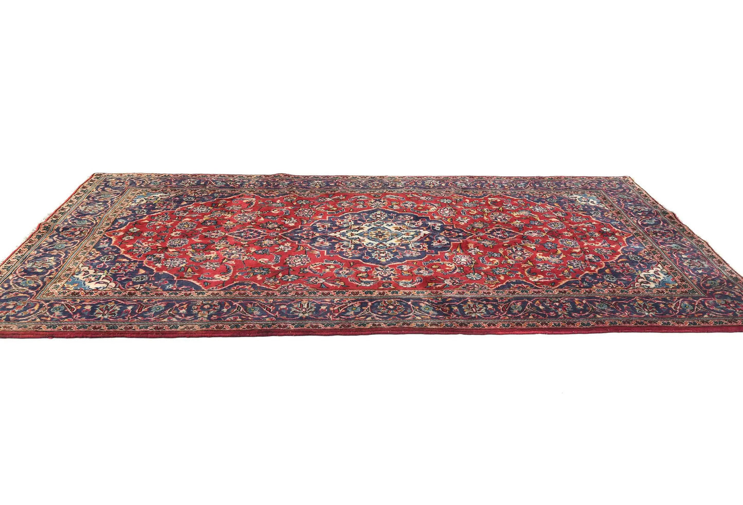 Hand-Knotted Vintage 5X9 Ft Oriental Rug Floral