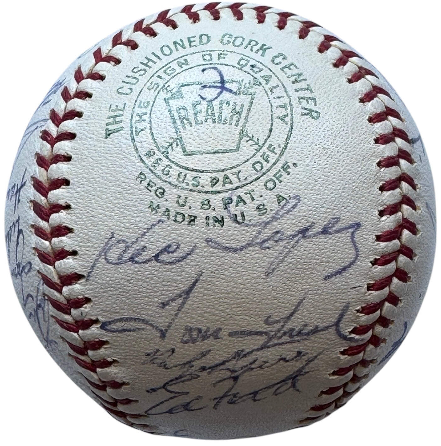 1963 New York Yankees Team Signed American League Baseball (Jsa)