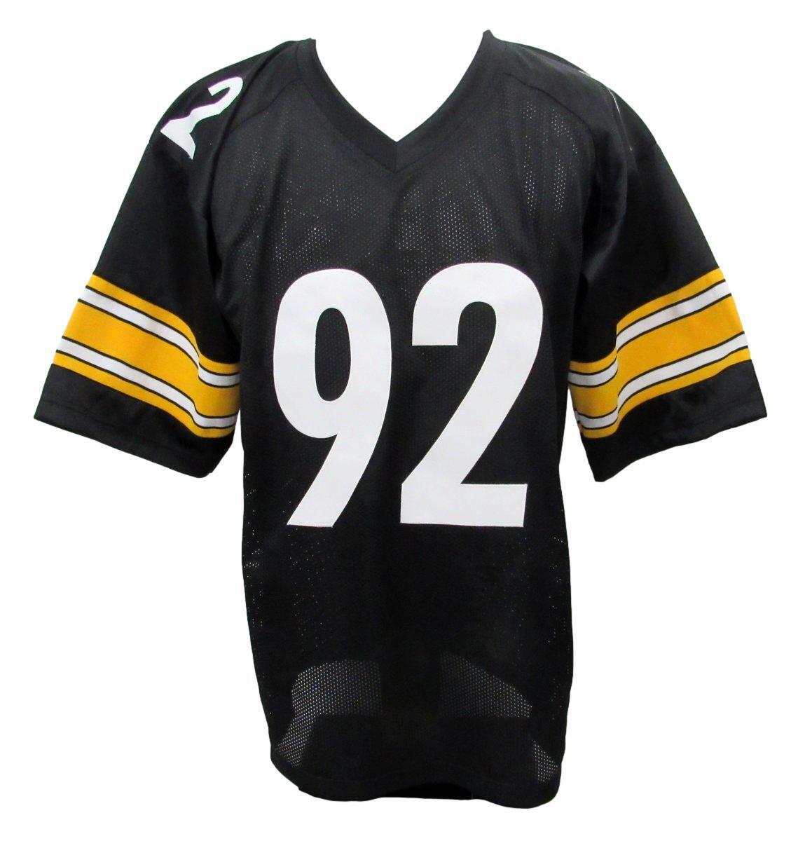 James Harrison Signed/Autographed Steelers Black
