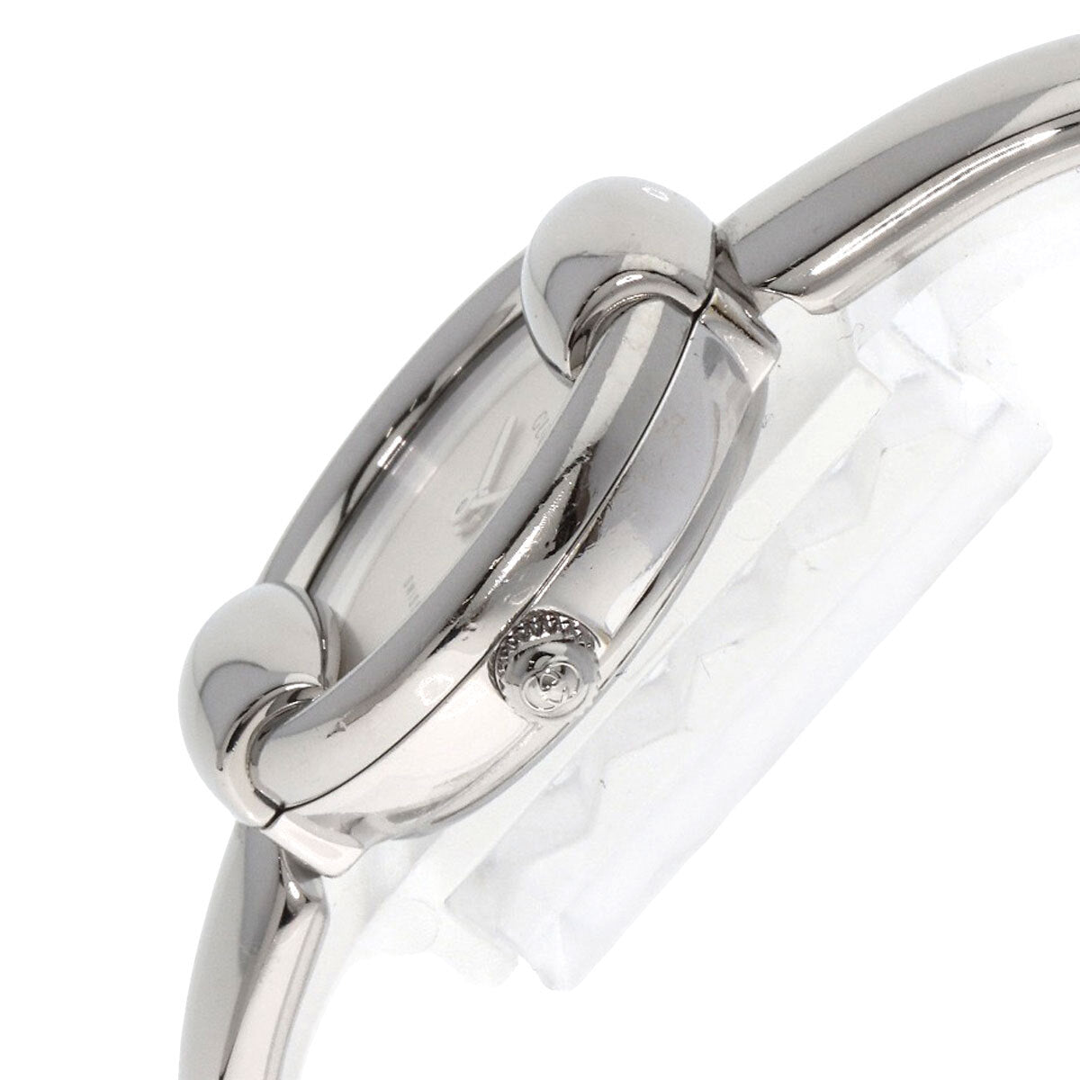 Gucci Round Face Bangle Watches 1400L Stainless Steel/Stainless Steel Ladies