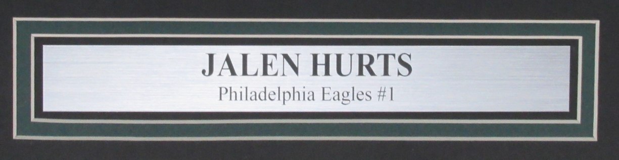Jalen Hurts Autographed/Inscribed 16X20 Photo