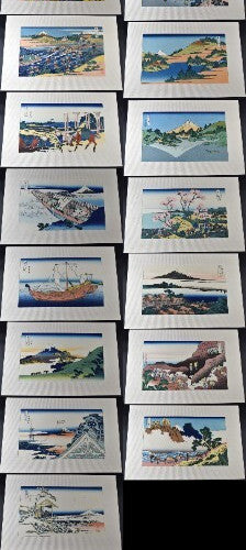 Hokusai - Thirty-Six Views Of Mount Fuji 46 Woodblock Prints Limited Edition 150