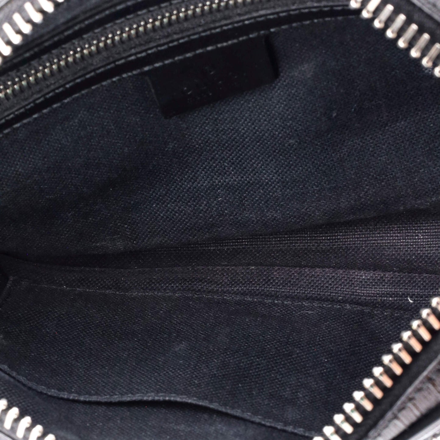 Gucci Front Pocket Camera Bag Gg Crystal Coated Canvas Mini