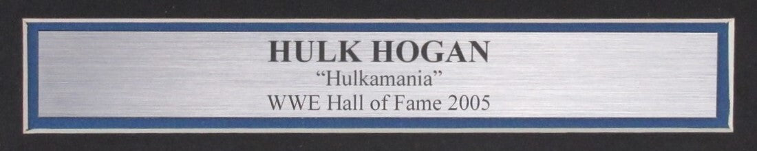 Hulk Hogan Wwe Hof Signed/Autographed 11X14 Photo